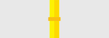 single tube of yellow pipe design